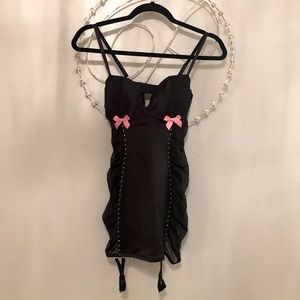 Gorgeous Victoria’s Secret Silky & Lacy Lingerie with Rhinestones.